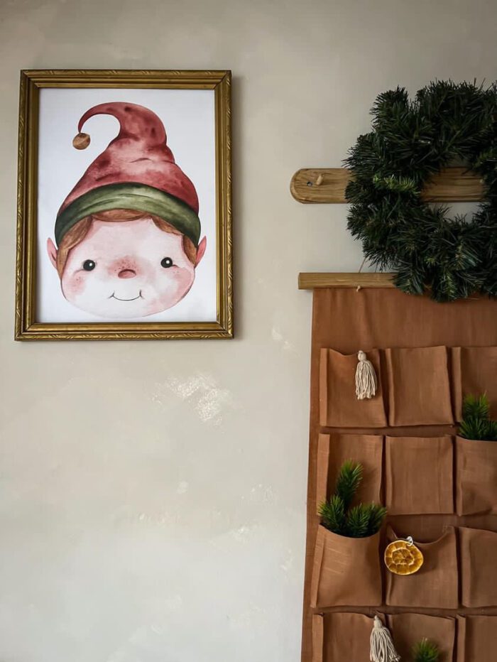 Plakat świąteczny Elf